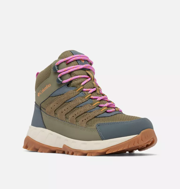 TENIS FEMENINO COLUMBIA STRATA TRAIL MID WP WATERPROOF – foto 2